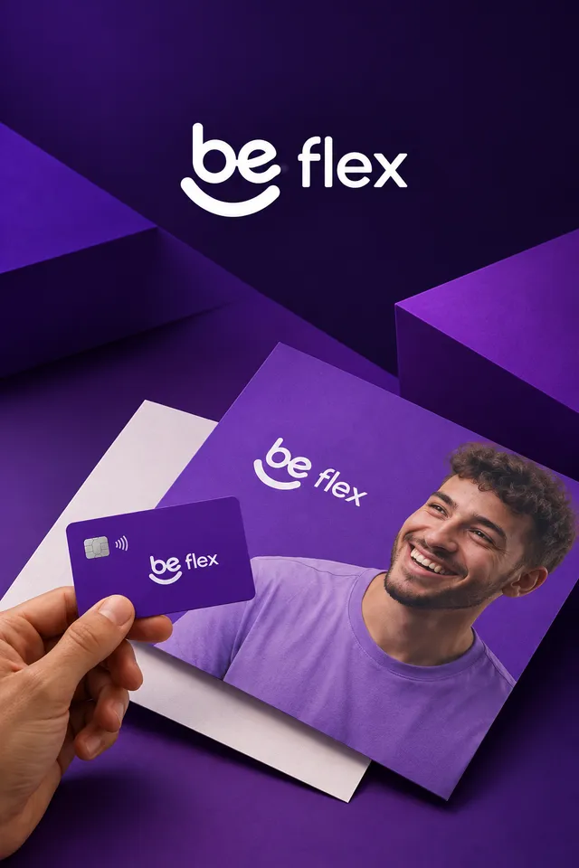 Identidade visual da Beflex criada pela Nume, agência de branding em São Paulo